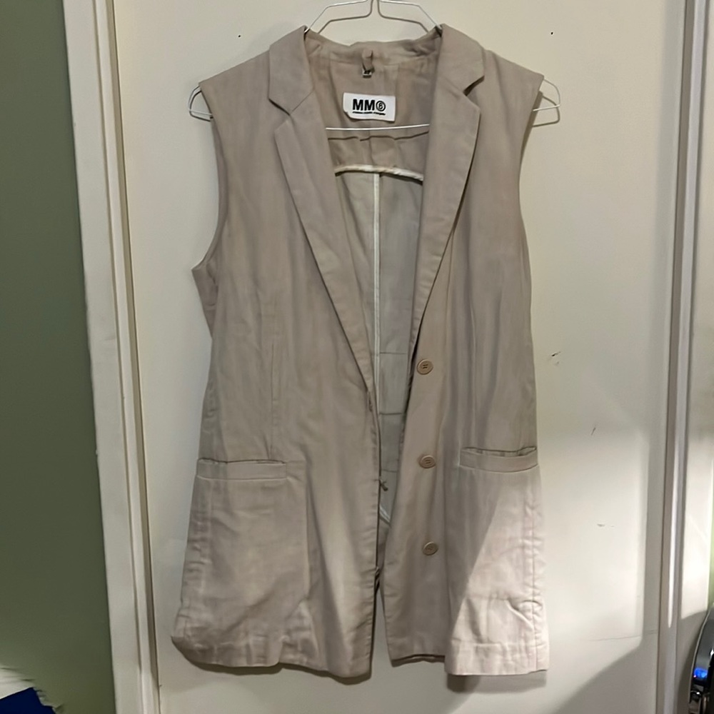 MM6 long vest  - size 42